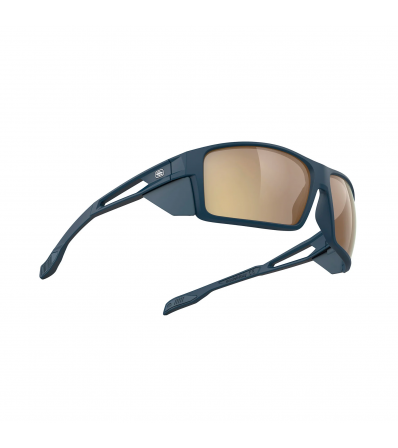 Rudy Sunglasses Nyad Blue Navy Matte ImpactX Photochromic 2 Laser Crimson