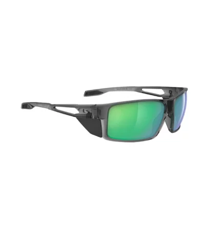 Rudy Sunglasses Nyad Crystal Ash Gloss - Multilaser Green